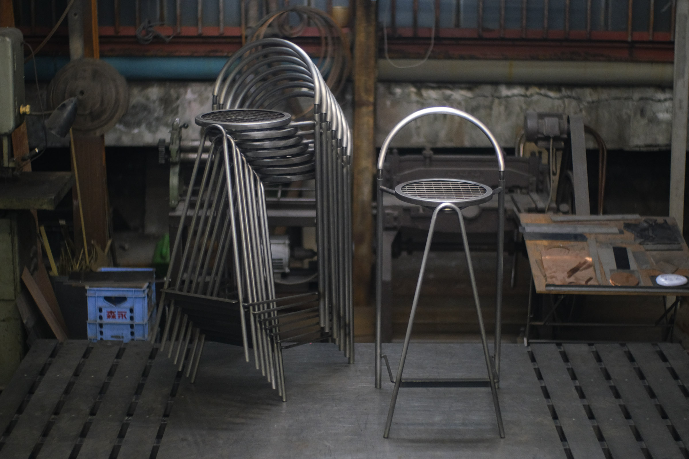 Stacking High Stool 14